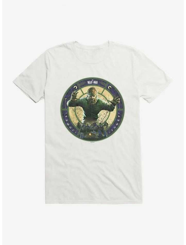 Best Pirce 𧨠The Wolf Man Moon Phases T-Shirt π - Image 9