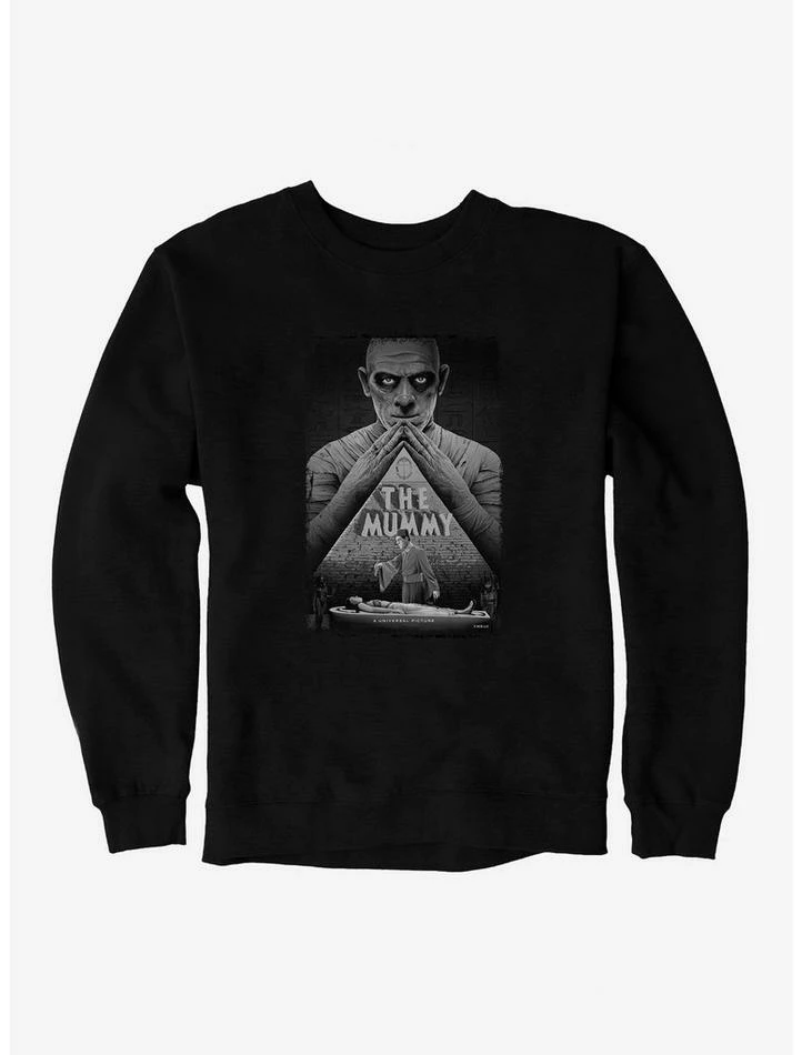 Buy π₯ The Mummy Black & White Poster Sweatshirt π - Image 2