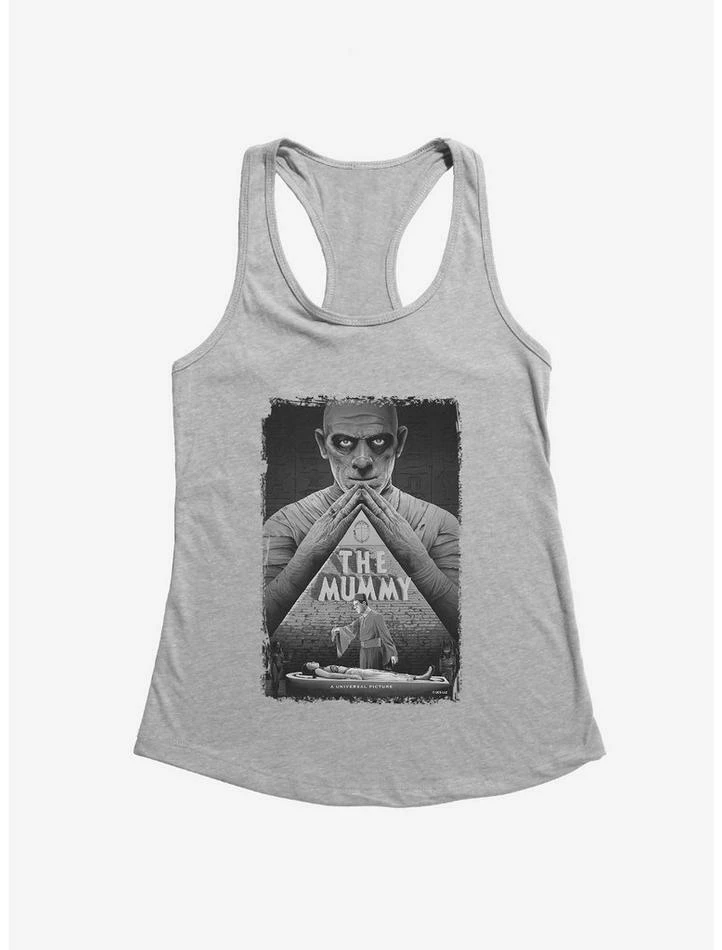 Best deal ๐ The Mummy Black & White Poster ๐ง Girls Tank โค๏ธ - Image 3
