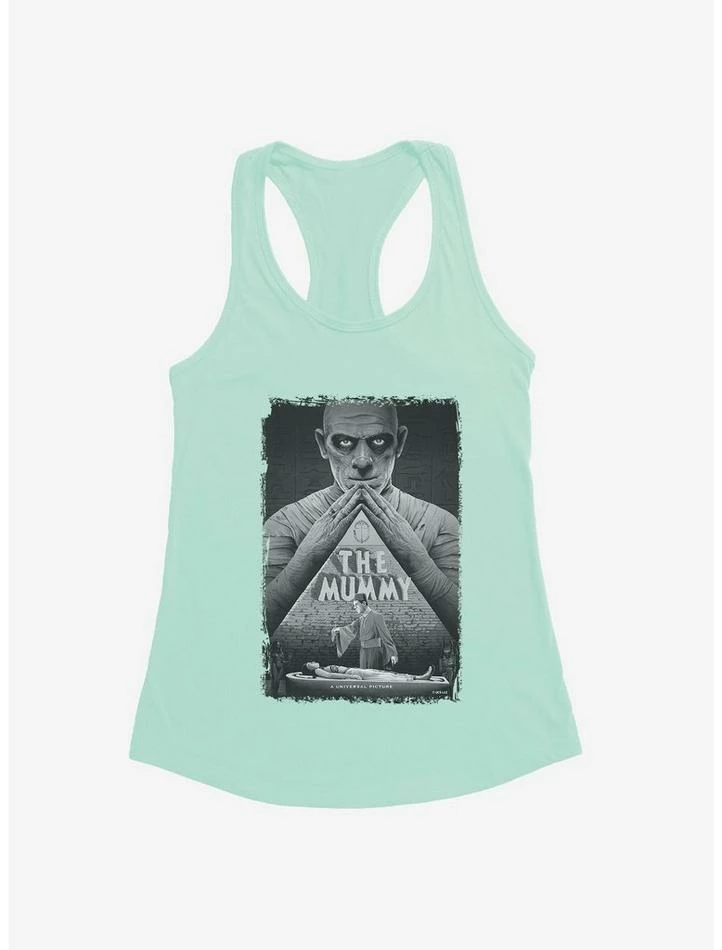 Best deal ๐ The Mummy Black & White Poster ๐ง Girls Tank โค๏ธ - Image 8