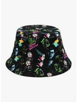 Brand new 😀 Universal Monsters Neon Characters Bucket Hat 🤩