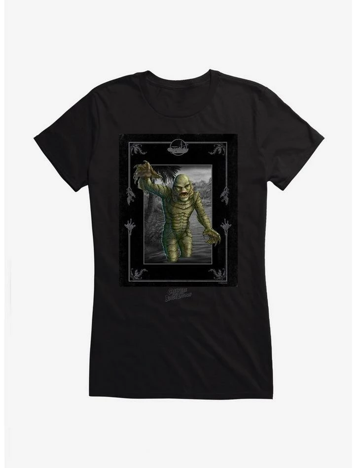 Best reviews of βοΈ Universal Monsters Creature From The Black Lagoon Out The Water π§ Girls T-Shirt π€© - Image 2
