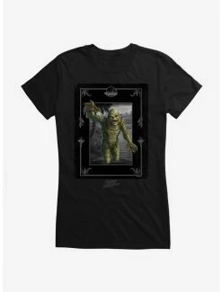 Best reviews of ✔️ Universal Monsters Creature From The Black Lagoon Out The Water 👧 Girls T-Shirt 🤩
