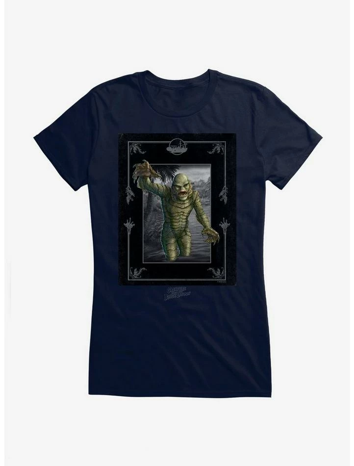 Best reviews of βοΈ Universal Monsters Creature From The Black Lagoon Out The Water π§ Girls T-Shirt π€© - Image 9