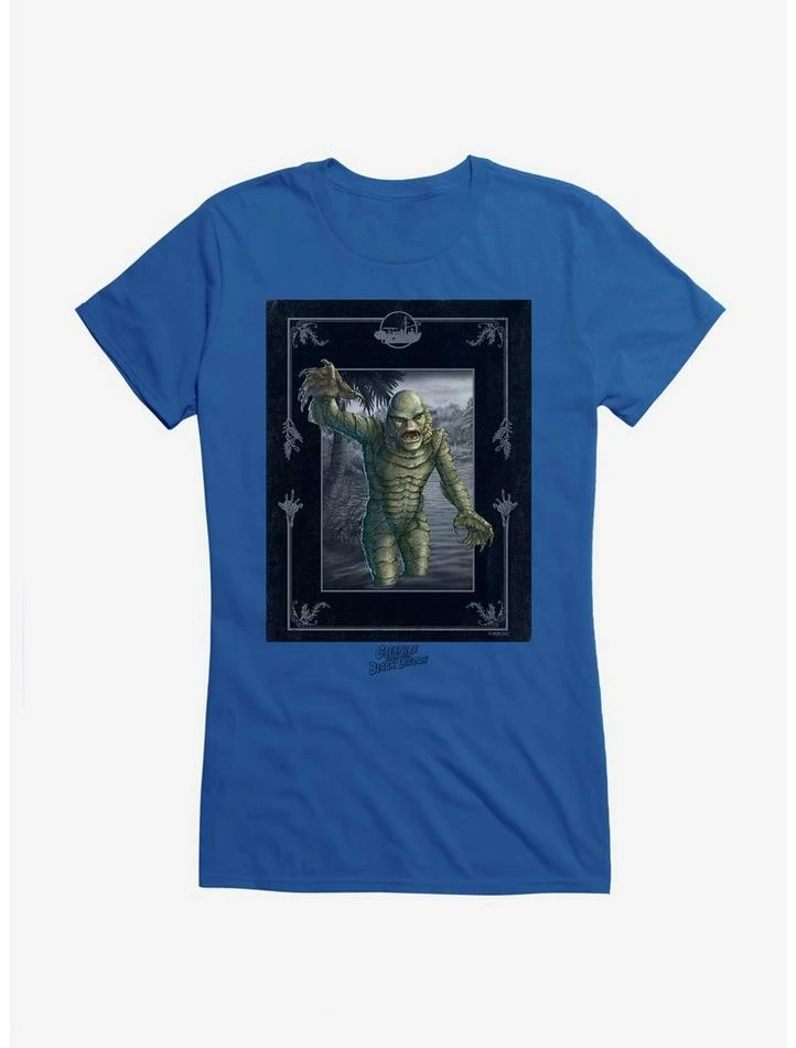 Best reviews of βοΈ Universal Monsters Creature From The Black Lagoon Out The Water π§ Girls T-Shirt π€© - Image 4