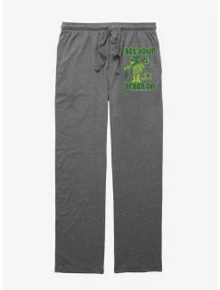 Promo 🔔 Jim Henson's Fraggle Rock Green On Pajama Pants ⭐