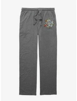 Budget ⌛ Jim Henson's Fraggle Rock Holding Hands Pajama Pants 🔥