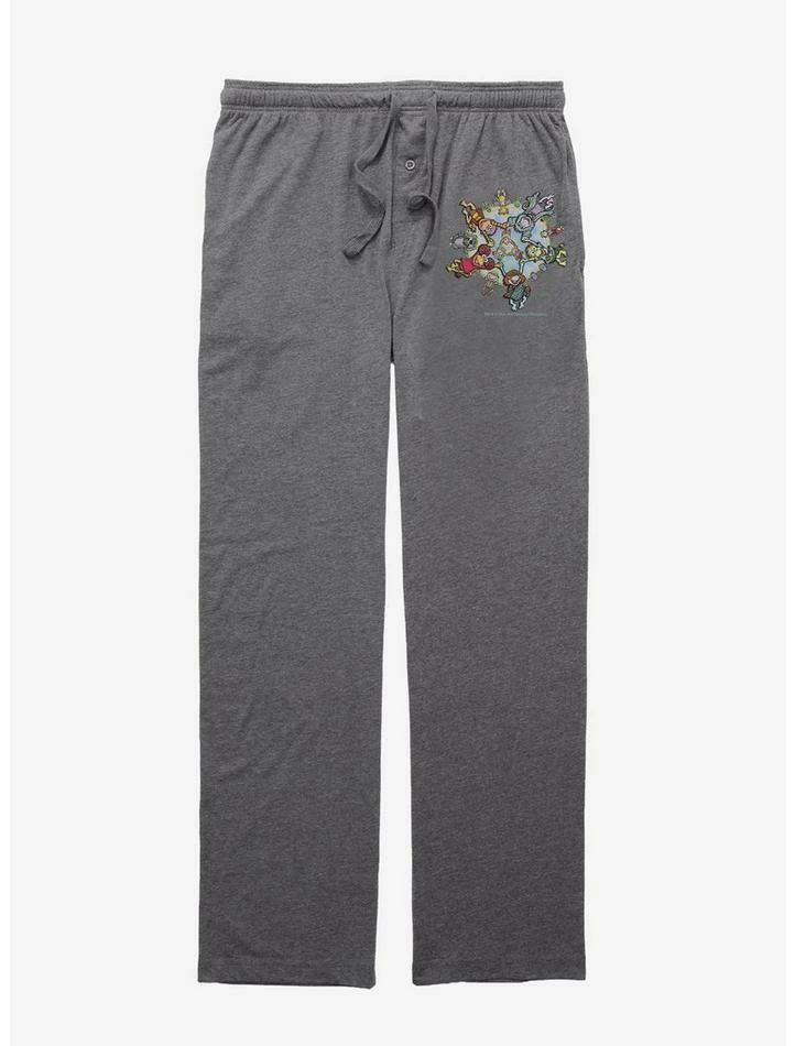 Budget β Jim Henson's Fraggle Rock Holding Hands Pajama Pants π₯