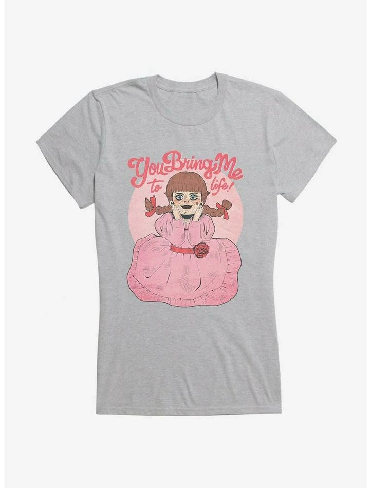 Cheap 𧨠Annabelle You Bring Me To Life π§ Girls T-Shirt β - Image 6