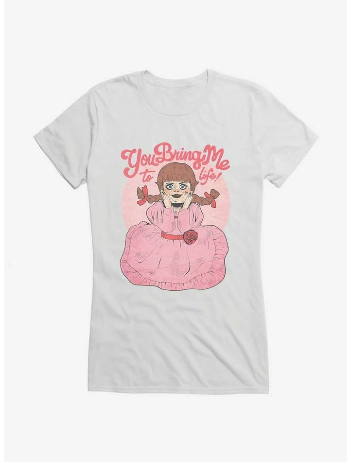 Cheap 𧨠Annabelle You Bring Me To Life π§ Girls T-Shirt β - Image 4