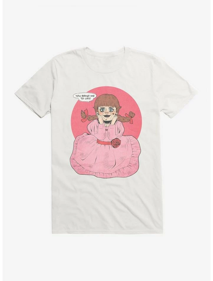 Deals βοΈ Annabelle You Bring Me To Life Quote T-Shirt π - Image 4