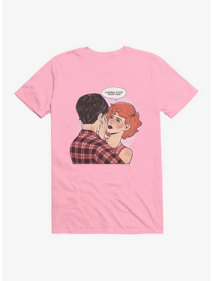 Coupon π₯° IT2 Losers Stick Together π§ Girls Quote T-Shirt π₯ - Image 3
