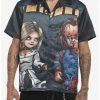 Cheapest 🔔 Chucky Tiffany & Chucky Woven Button-Up 😉