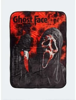 Cheap 💯 Scream Ghost Face Knife Throw Blanket 🎁