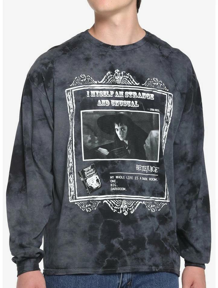 Deals π Beetlejuice Lydia Wash Long-Sleeve T-Shirt π₯°