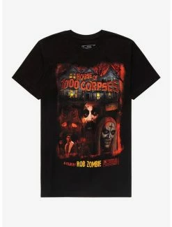 Cheapest 🤩 House Of 1000 Corpses Film Poster T-Shirt 🌟