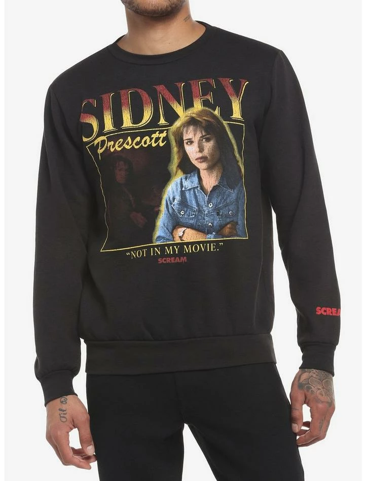 Deals π Scream Sidney Prescott Not In My Movie Sweatshirt β