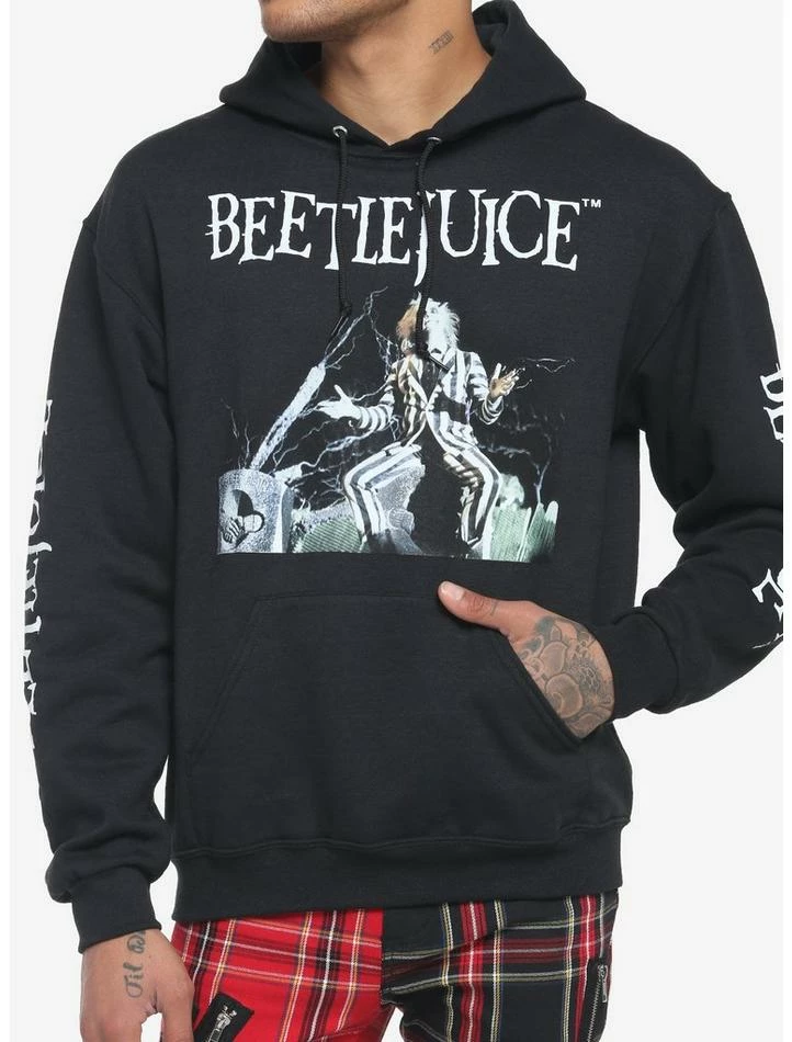 Hot Sale π Beetlejuice Gravestone Hoodie π