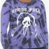 Promo ❤️ Scream Ghost Face Tie-Dye 👧 Girls Sweatshirt Plus Size 👏
