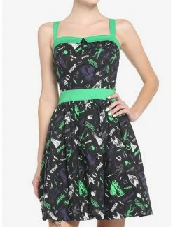 Deals 🧨 Universal Monsters Retro 👗 Dress 😉