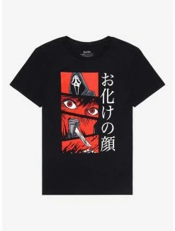 Top 10 ✔️ Scream Ghost Face Manga Panels T-Shirt 🥰