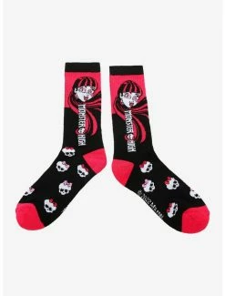Outlet ✨ Monster High Draculaura Crew 🧦 Socks 🎉