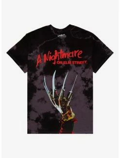 Buy 🤩 A Nightmare On Elm Street Claw Dark Wash Boyfriend Fit 👧 Girls T-Shirt 💯