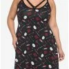 Top 10 ✔️ Friday The 13th Jason Bloody Weapons Strappy 👗 Dress Plus Size 🎉