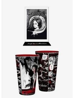 Outlet 💯 Junji Ito Glass & Acryl Bundle Includes Slug Girl 😀