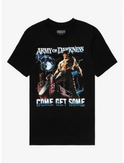 Hot Sale ⌛ Army Of Darkness Come Get Some T-Shirt ❤️