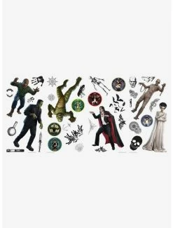 Flash Sale 🔥 Universal Monsters Classic Monsters Peel & Stick Wall Decals 😍