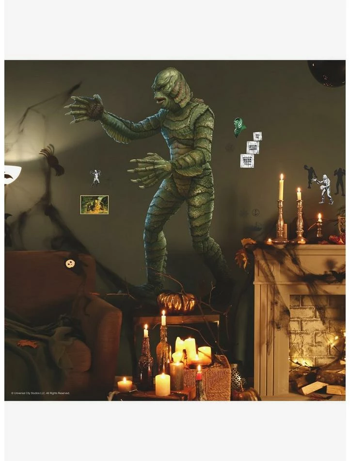 Hot Sale ๐ Universal Monsters Creature from the Black Lagoon Giant Peel & Stick Wall Decals ๐ - Image 2