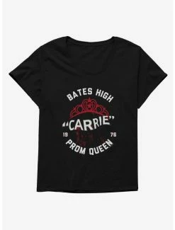 Promo ⭐ Carrie 1976 Crown Blood Splatter 👧 Girls T-Shirt Plus Size 💯