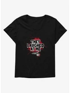 Cheap 🛒 Carrie 1976 Laughed At Me 👧 Girls T-Shirt Plus Size 😀