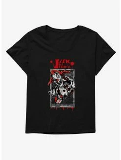 Outlet ⭐ Halloween Horror Nights Jack The Clown 👧 Girls T-Shirt Plus Size ✨