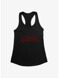 Coupon ❤️ Halloween Horror Nights Logo 👧 Girls Tank ✔️
