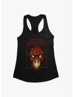 Cheapest 🛒 Halloween Horror Nights Pumpkin Face 👧 Girls Tank 🤩