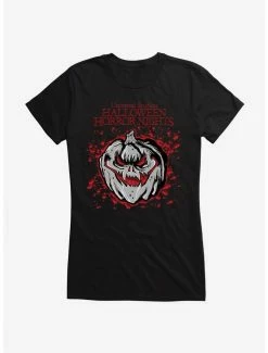 Deals 🧨 Halloween Horror Nights Jack-O-Lantern 👧 Girls T-Shirt 🛒