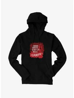 Flash Sale ❤️ Carrie 1976 Burn In Hell Hoodie 🤩