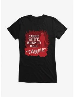 Coupon ✔️ Carrie 1976 Burn in Hell 👧 Girls T-Shirt 🎁