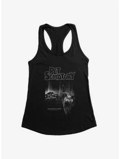 Cheap 🧨 Pet Sematary Church The Cat 👧 Girls Tank ⭐