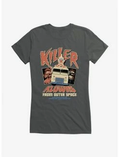 Best deal 🌟 Killer Klowns From Outer Space Vintage Movie Poster 👧 Girls T-Shirt 🎁