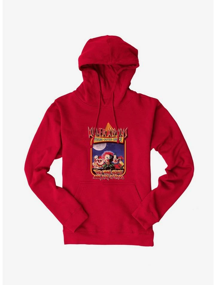 Brand new π€© Killer Klowns From Outer Space Movie Poster Hoodie π - Image 3