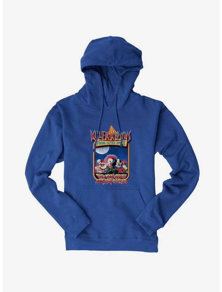 Brand new π€© Killer Klowns From Outer Space Movie Poster Hoodie π - Image 7