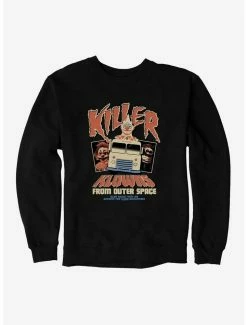 Promo 😉 Killer Klowns From Outer Space Vintage Movie Poster Sweatshirt 😍