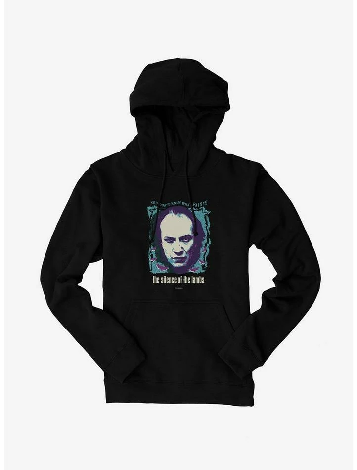 Best Sale 𧨠The Silence Of The Lambs What Pain Is! Hoodie π - Image 3