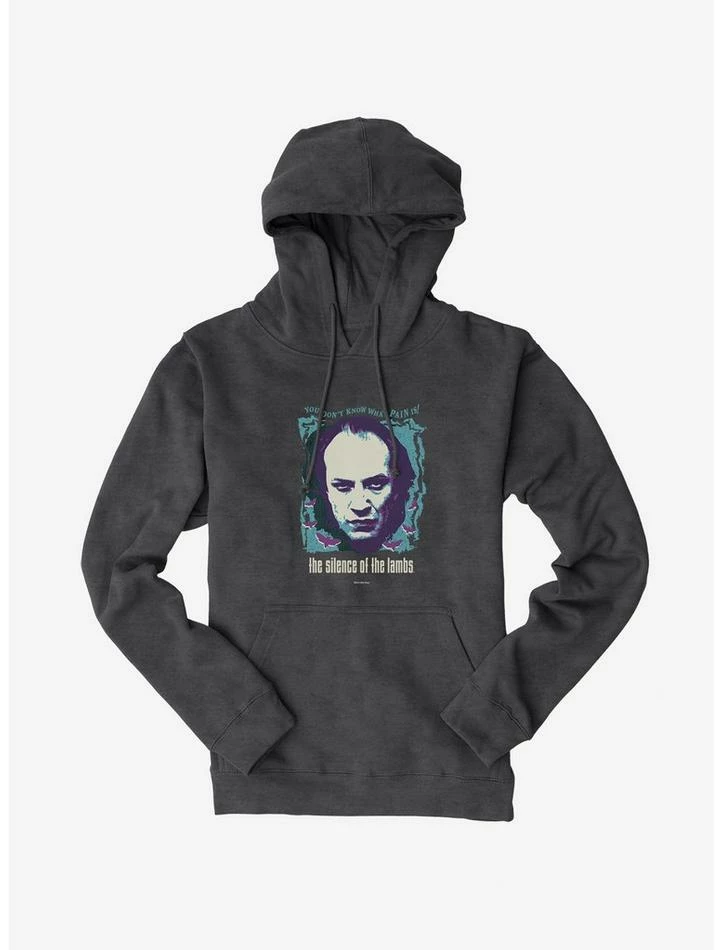 Best Sale 𧨠The Silence Of The Lambs What Pain Is! Hoodie π - Image 5