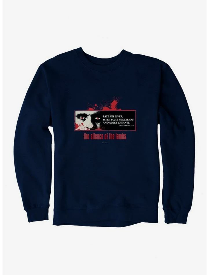 Best deal 😉 The Silence Of The Lambs I Ate His Liver Sweatshirt 😉 - Image 6
