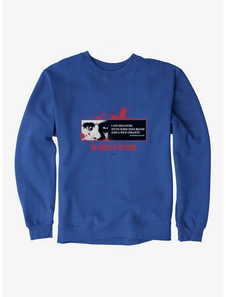 Best deal 😉 The Silence Of The Lambs I Ate His Liver Sweatshirt 😉 - Image 5