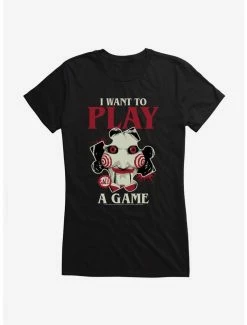 Flash Sale 🧨 Saw I Want To Play A Game 👧 Girls T-Shirt ✨